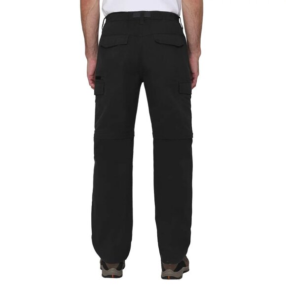 NWT - BC Clothing Men's Convertible Black Pant – Size XL x 30" - Picture 4 of 7